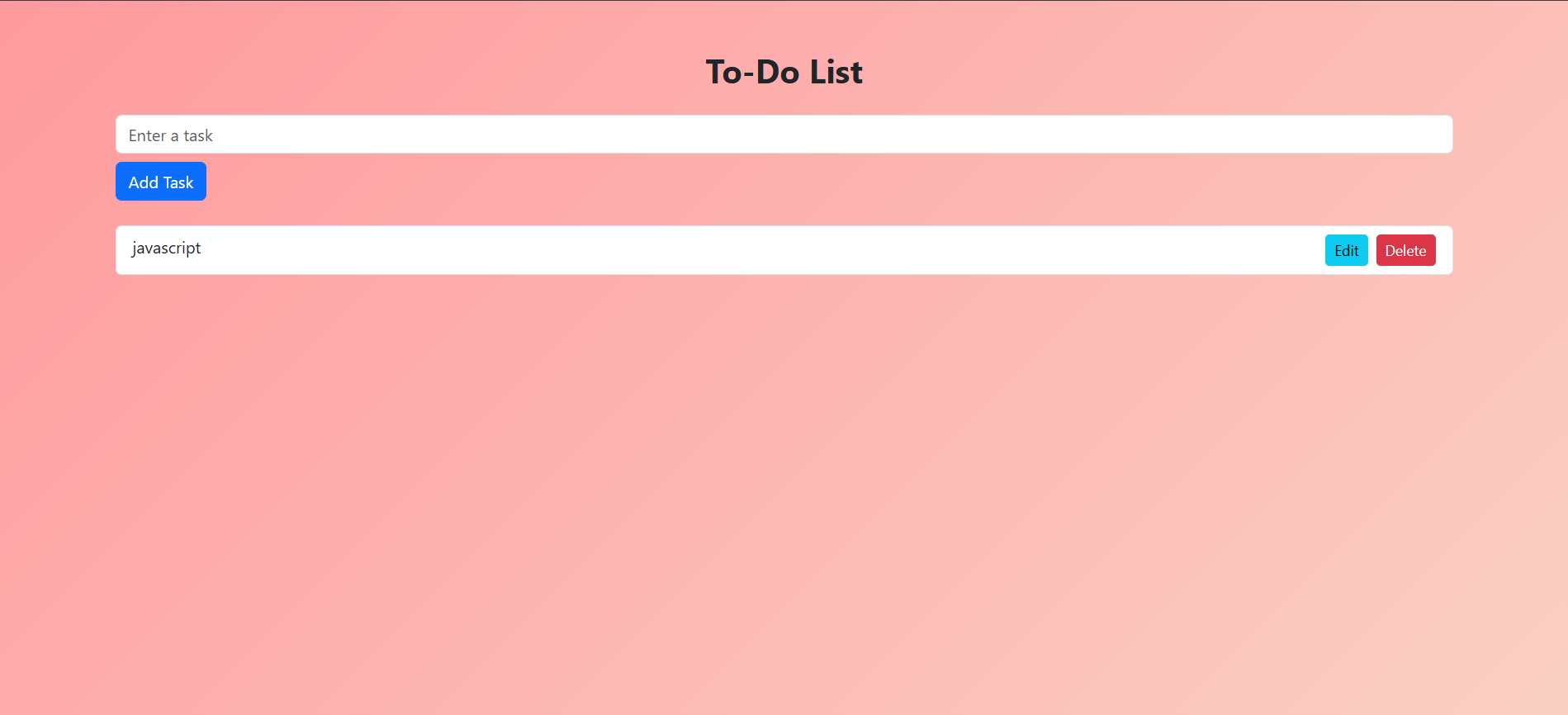 Todo List